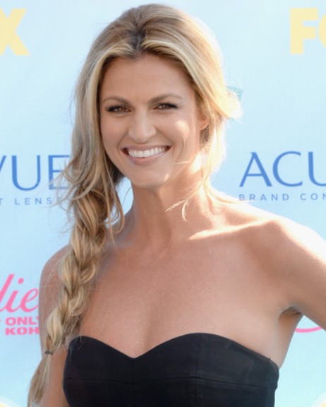 Erin Andrews Side Braid/Getty Images