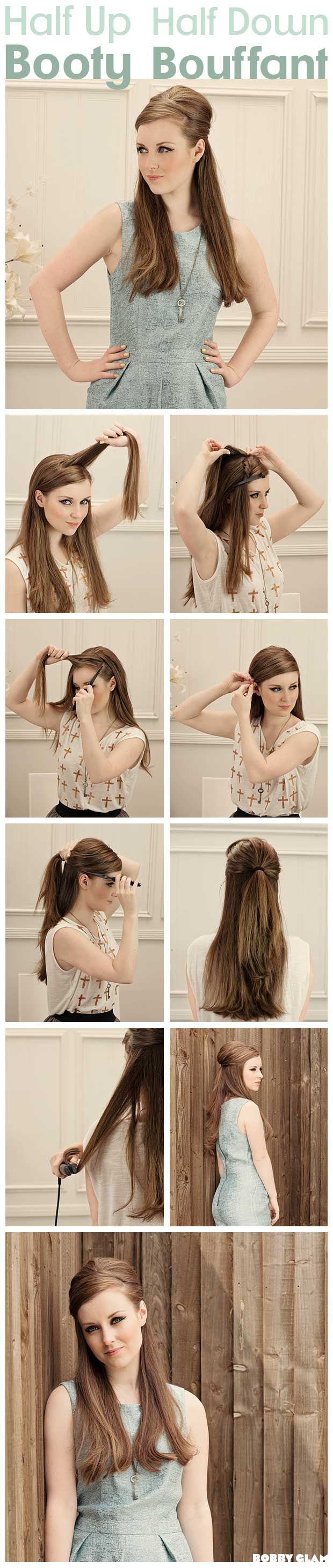 5 Bouffant Hairstyle Tutorials for a Glamorous Look