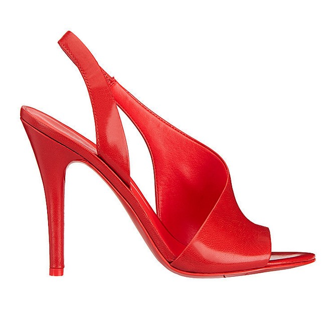 Red Leather Sandal ($89)