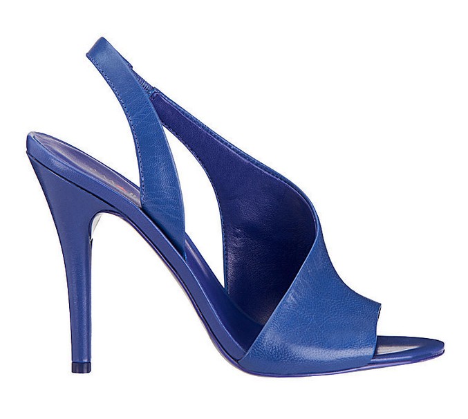 Blue Leather Sandal ($89)