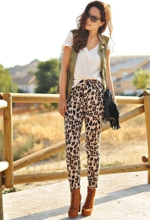 Leopard Prints for Stylish Street Style Looks in 2014 - Pretty Designs