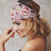 Mid-length Hair with a Bandana