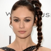 Olga Kurylenko Long Braid/Getty Images
