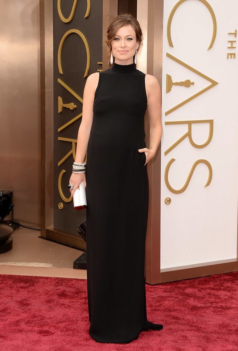 Olivia Wilde's Mock-turtleneck Oscars Dress by Valentino