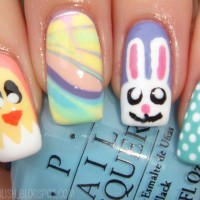 Pretty Bunny Nails