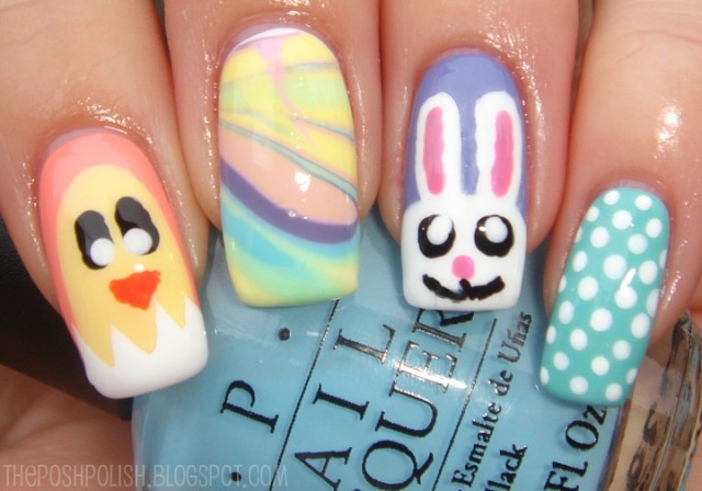 Pretty Bunny Nails