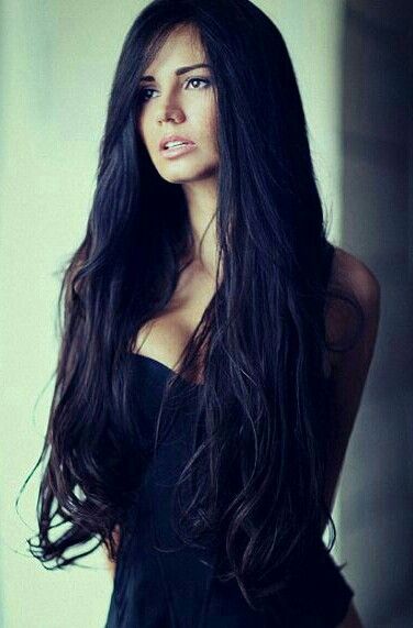 Sexy Long Black Hair 68