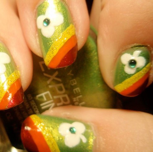 Rainbow Nails