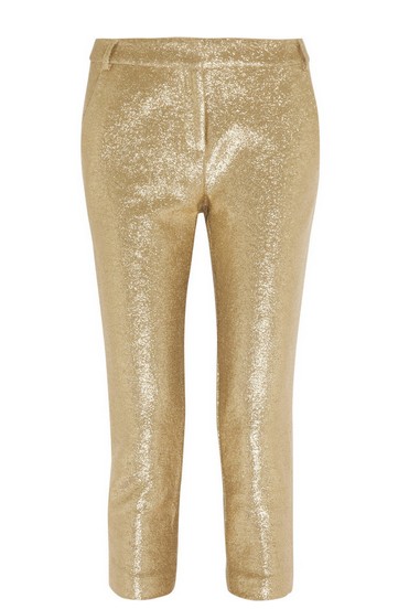 Tibi Cotton Paillette-Embellished Jersey Pants ($475)