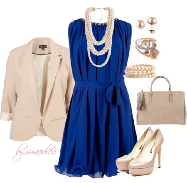 Graceful Blue Outfit
