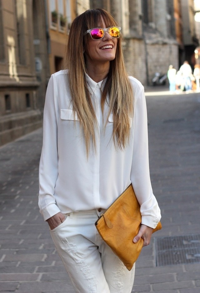 17 All White Combination Ideas for Stylish Spring Looks