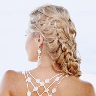 Amazing Braided Prom Hairstyle for Long Hair