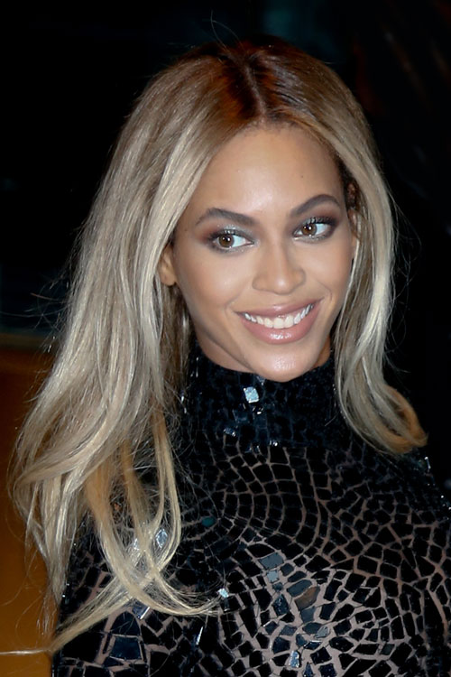 Beyonce Ash Blonde Straight Hair