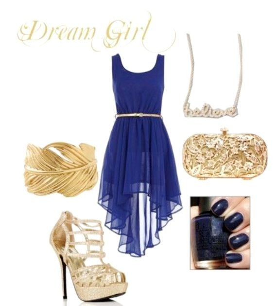 Blue Dress Outfit