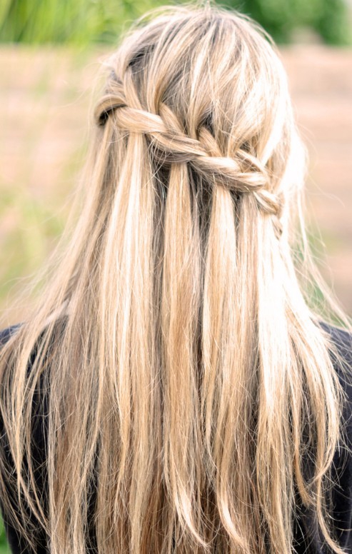 Braided Hairstyle for Blonde Hair