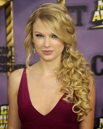 Curly Prom Hairstyle with a Headband