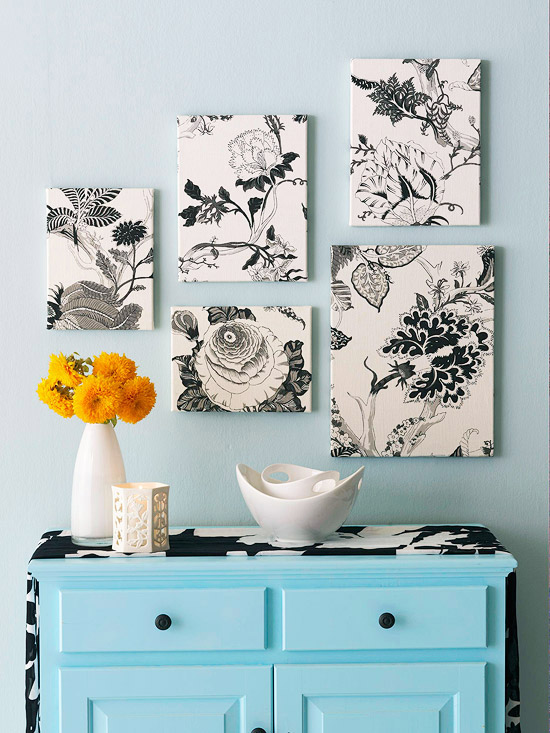 Easy Wall Decorating Project