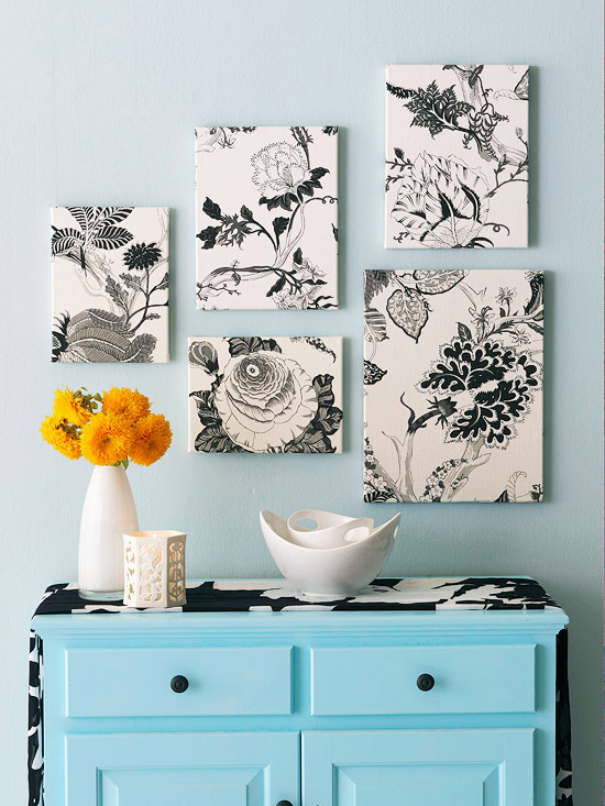 DIY Ideas: Creative Wall Arts to Decorate Your House - Pretty Designs