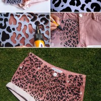 Leopard Shorts