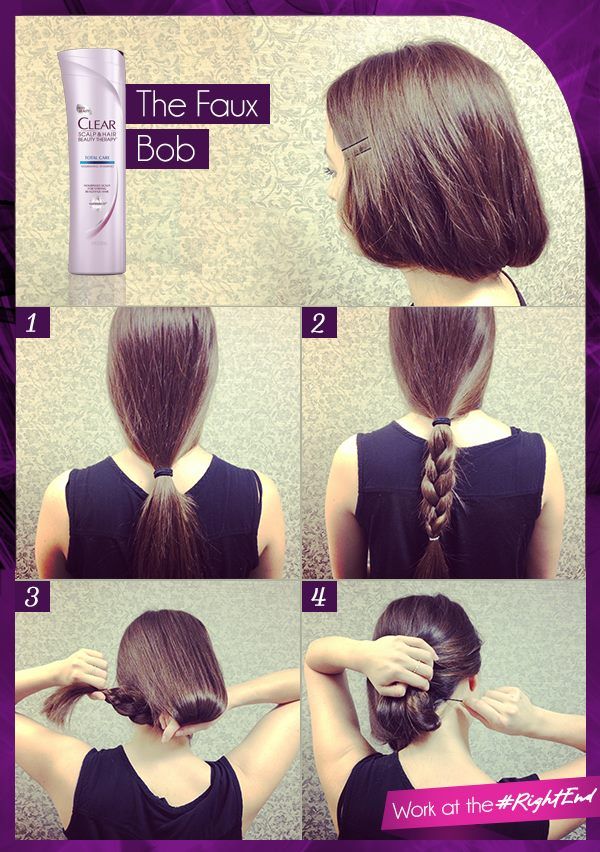 Cabello largo a Bob elegante