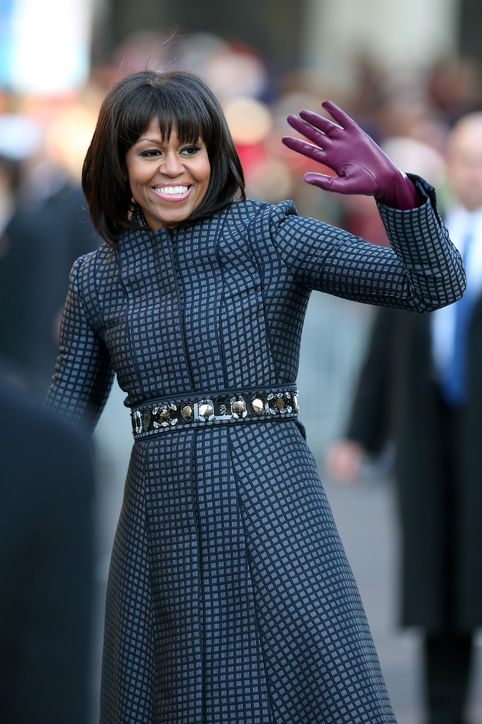 Michelle Obama’s Rounded Bangs