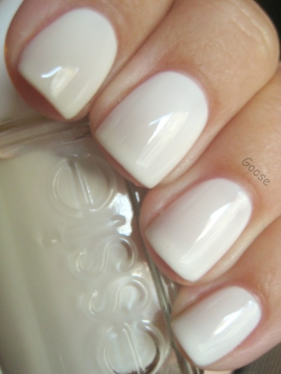 Natural White Nails