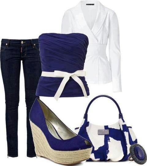Navy Blue Outfit