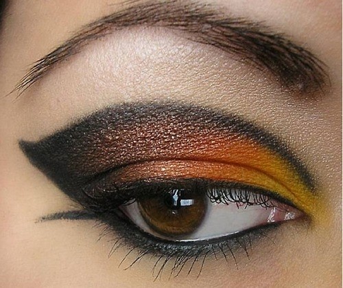 Orange Eye Shadow