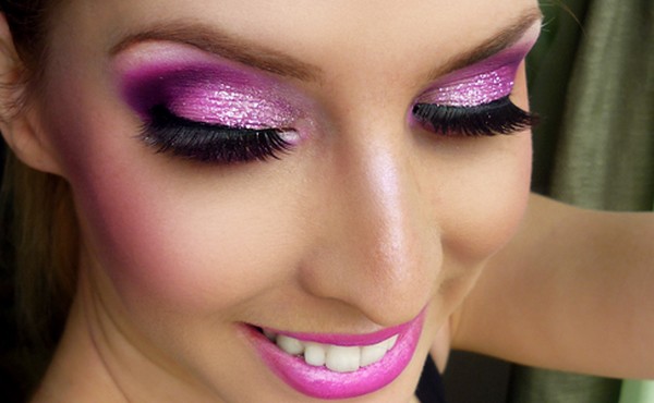 Party Makeup| Pink and Purple Makeup Ideas