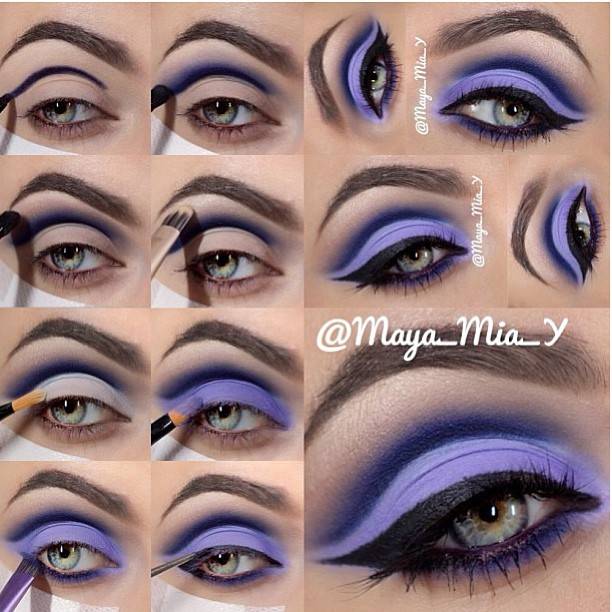 Perfect Purple Makeup Tutorial for Party