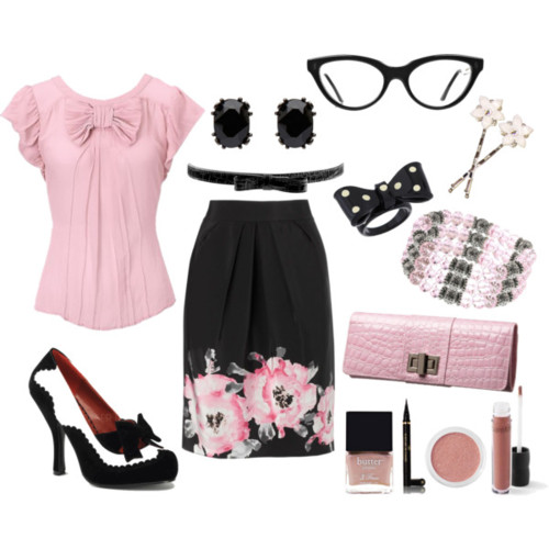 Spring Polyvore Combinations in Baby Pink: Pretty OL