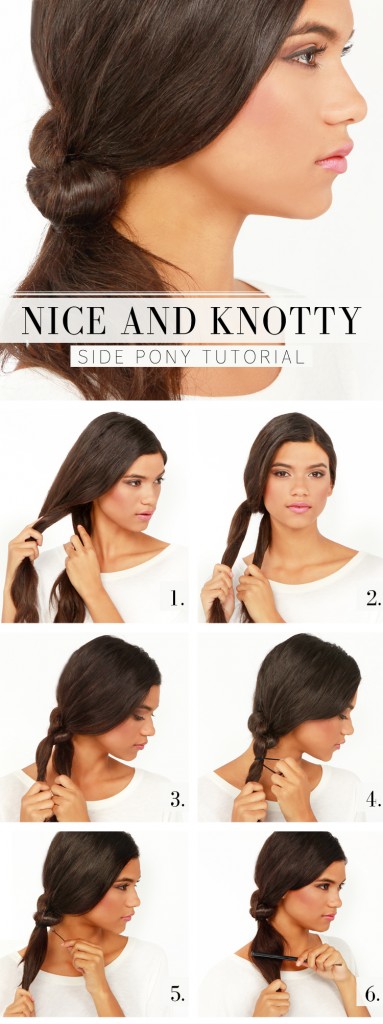 The Knotted Side Pony