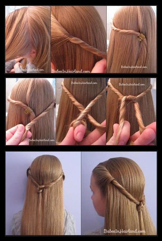Twisted Knot Hairstyle Tutorial