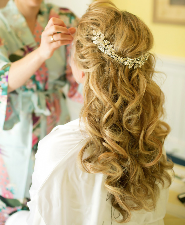 Wedding Hairstyle With Headband