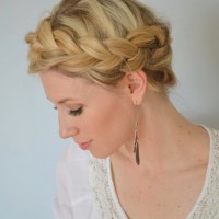 15. The Boho Crown Braid Tutorial