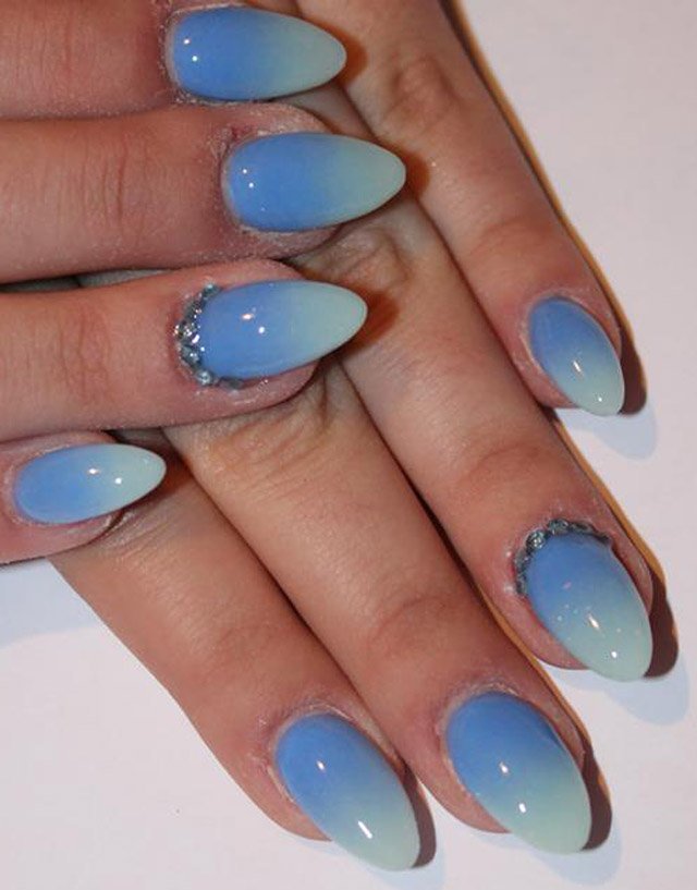 Blue Nails for Summer Nail Designs