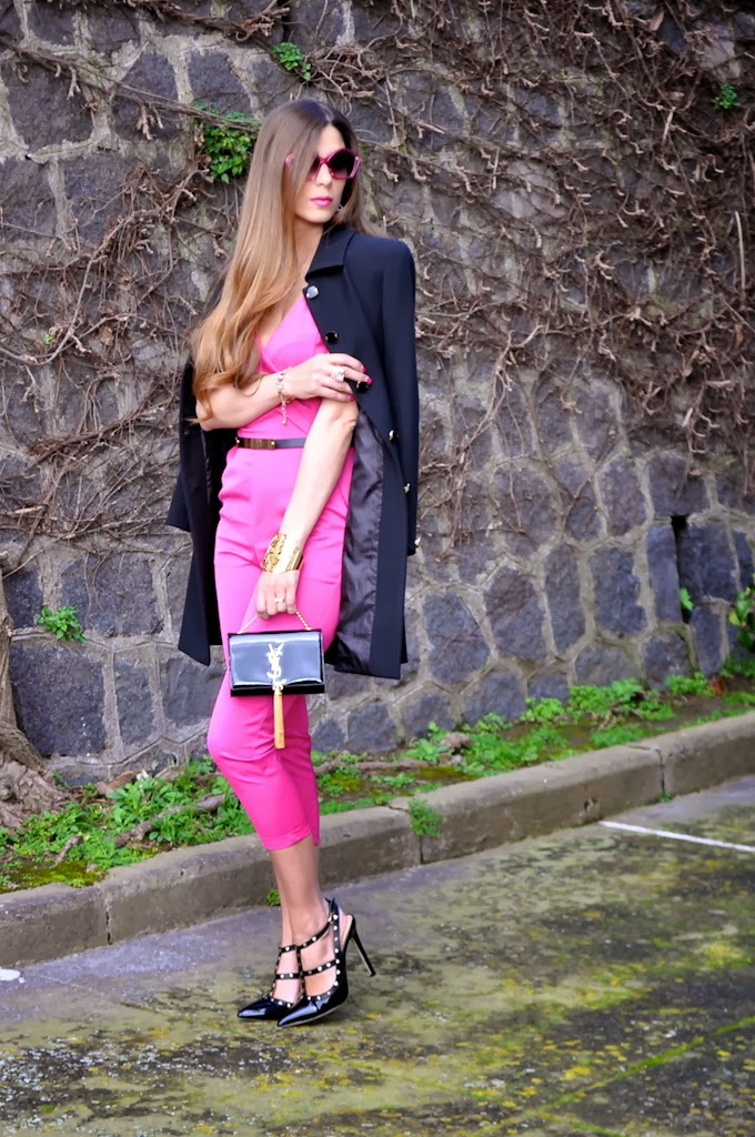 Bright Pink Jumpsuit for Women