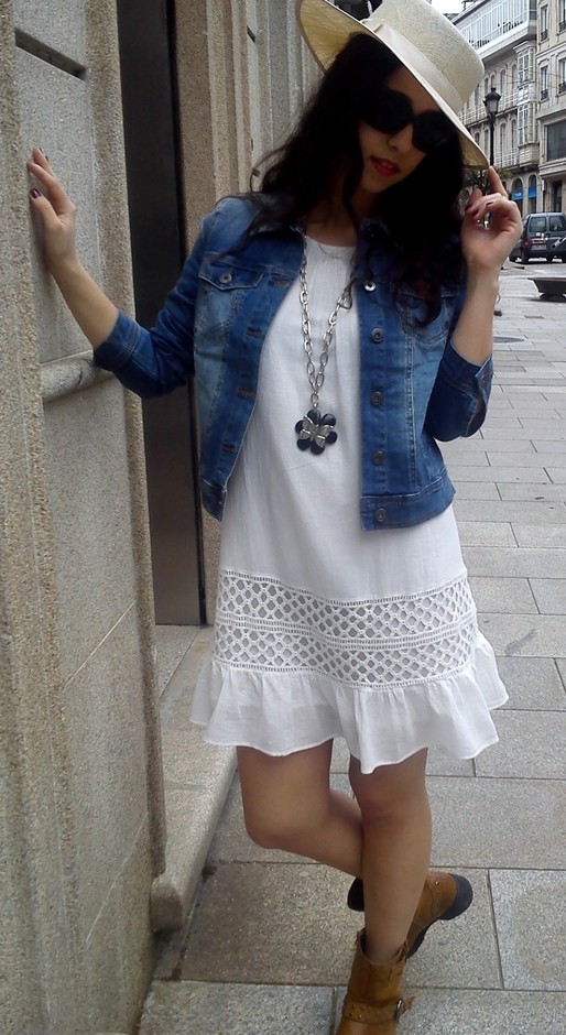 Casual-chic White Dress Outfit