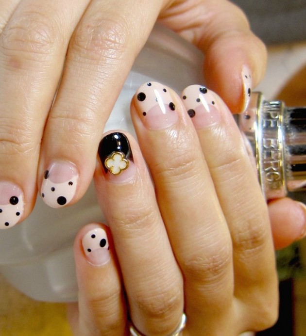 Cute Embellished Nails
