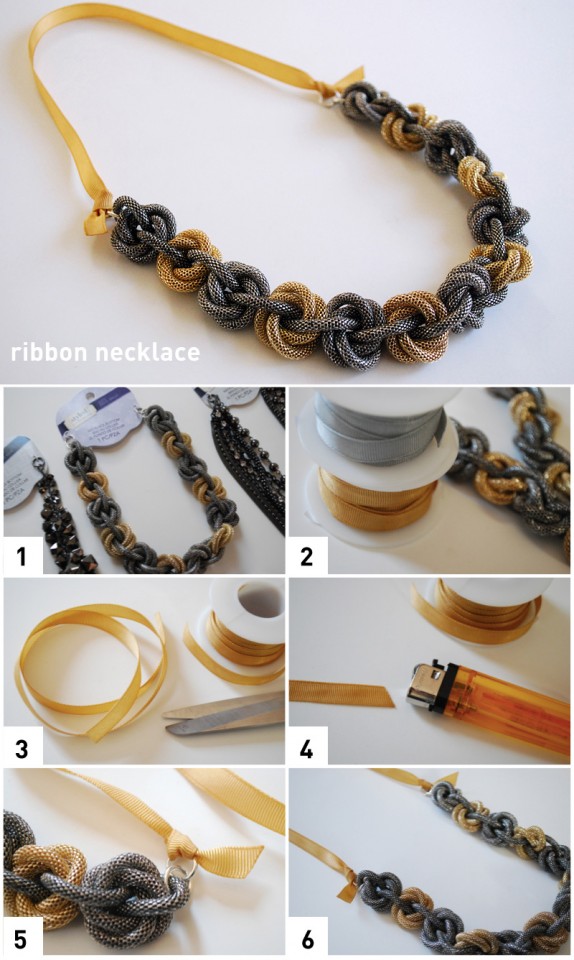 Use Grograin Ribbon For Necklace Backs