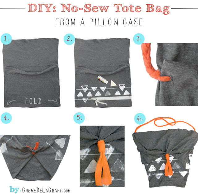 DIY No-Sew Tote Bag