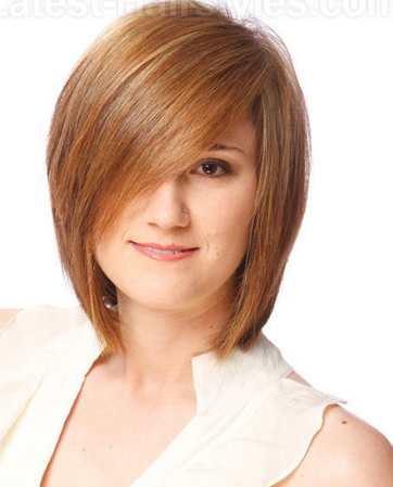 Deep Side-parted Long Bob Hairstyle