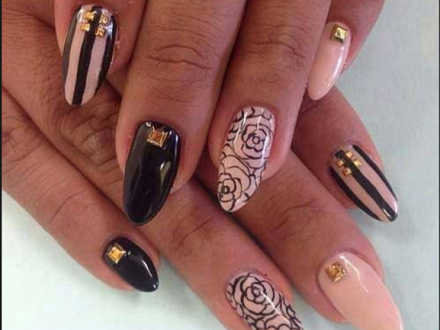 Embellished Nails for Classy Nail Designs