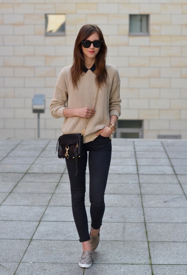 Casual-chic Outfit Ideas with Slip-on 