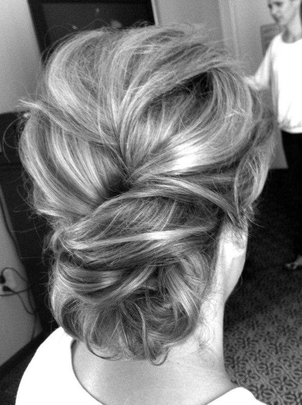 Lower Updo for Mature Women