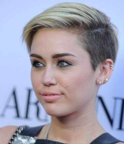 Miley Cyrus Swept Sides