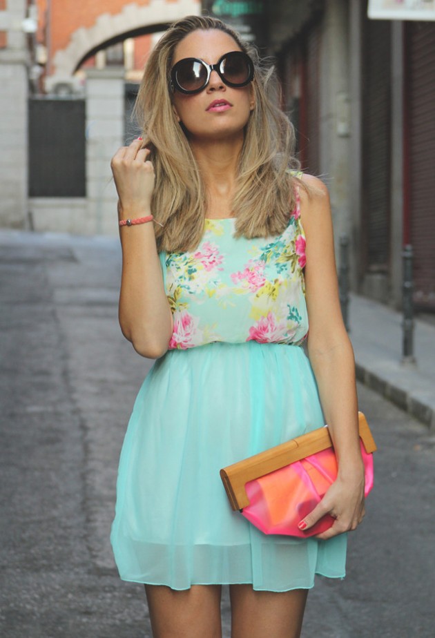 Mint Outfit Ideas - Mint Day Dress