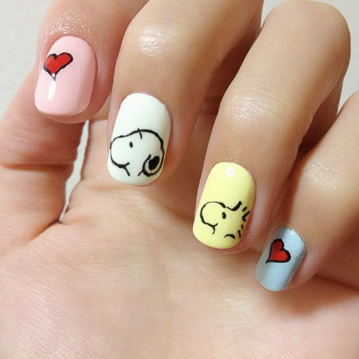 Nails to Try: Cartoon Nail Ideas - Pretty Designs