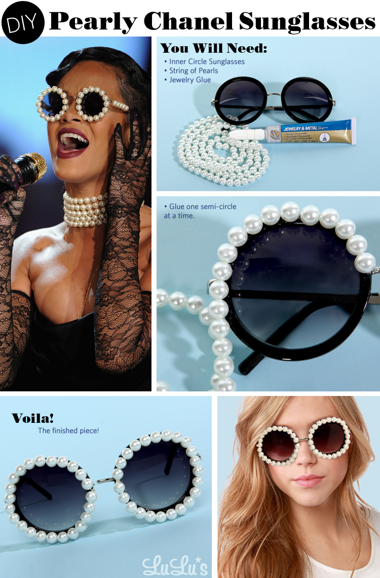 Pearl Chanel Sunglasses