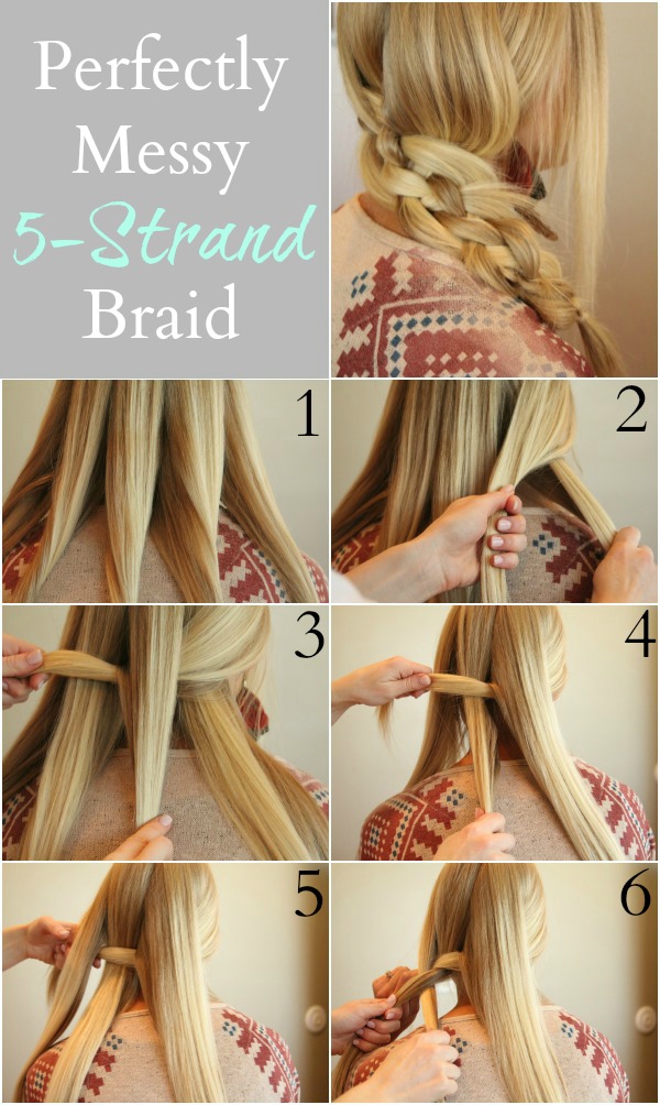 Perfect Five Strand Braid